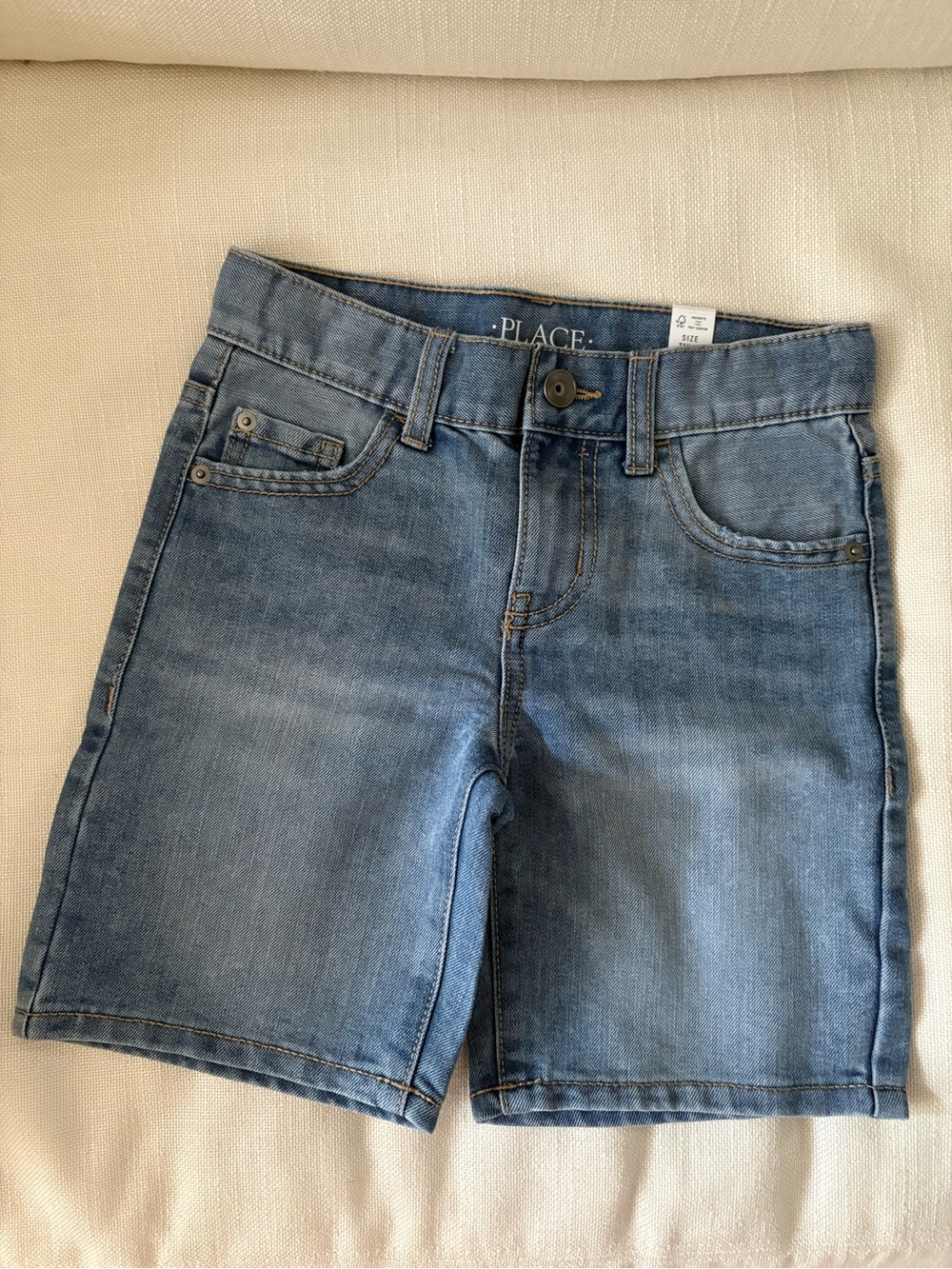 The Children's Place Boy's Classic Denim Shorts – Size 7